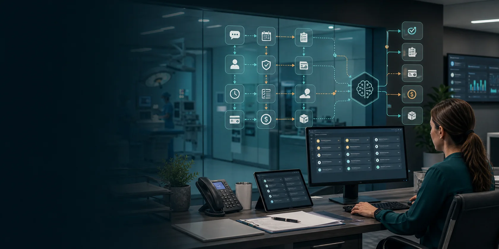 Surgery Centers AI Automation Case Study visual for surgery centers case playbook