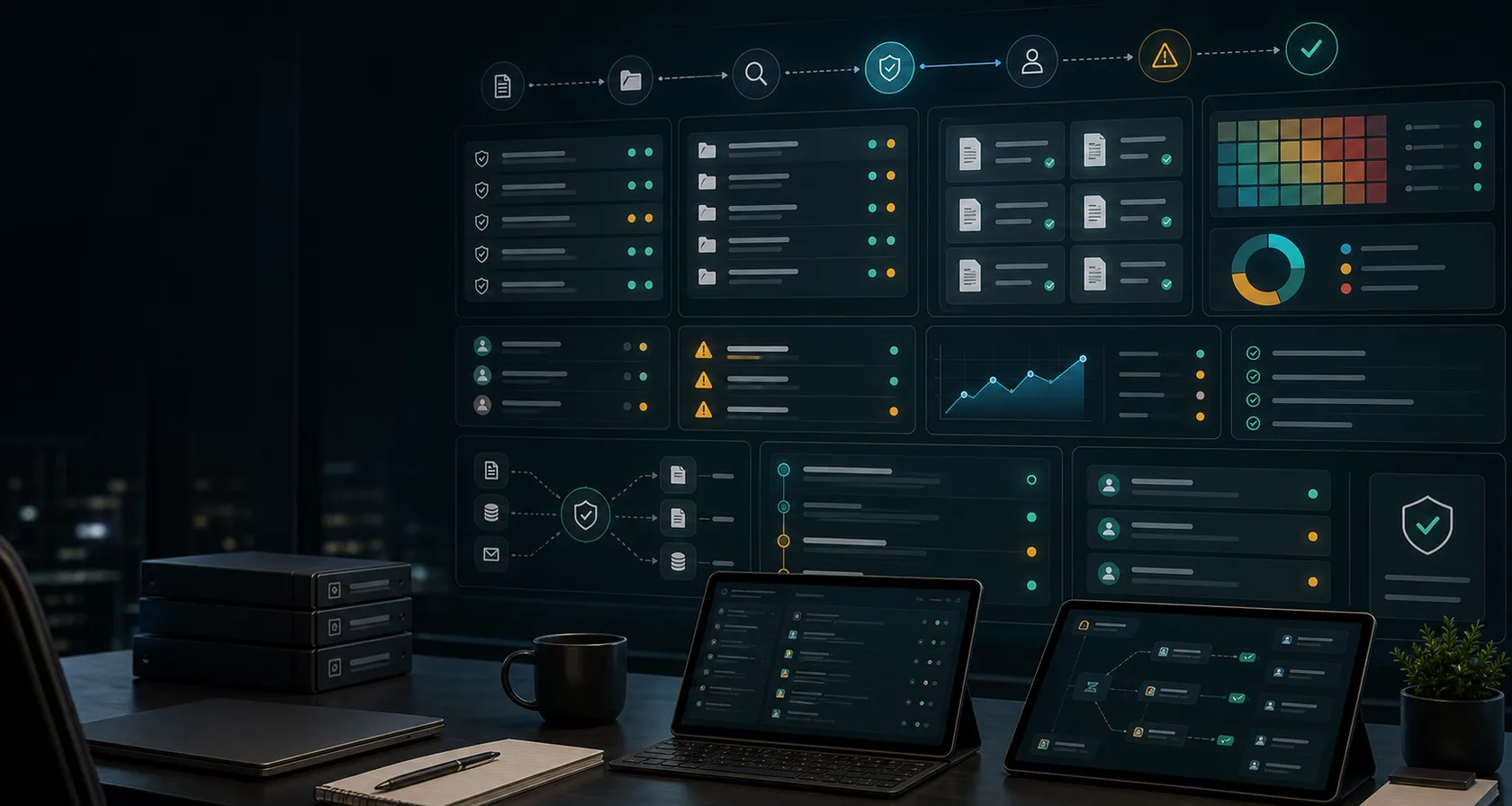 AI Compliance Automation Services visual for ai automation service