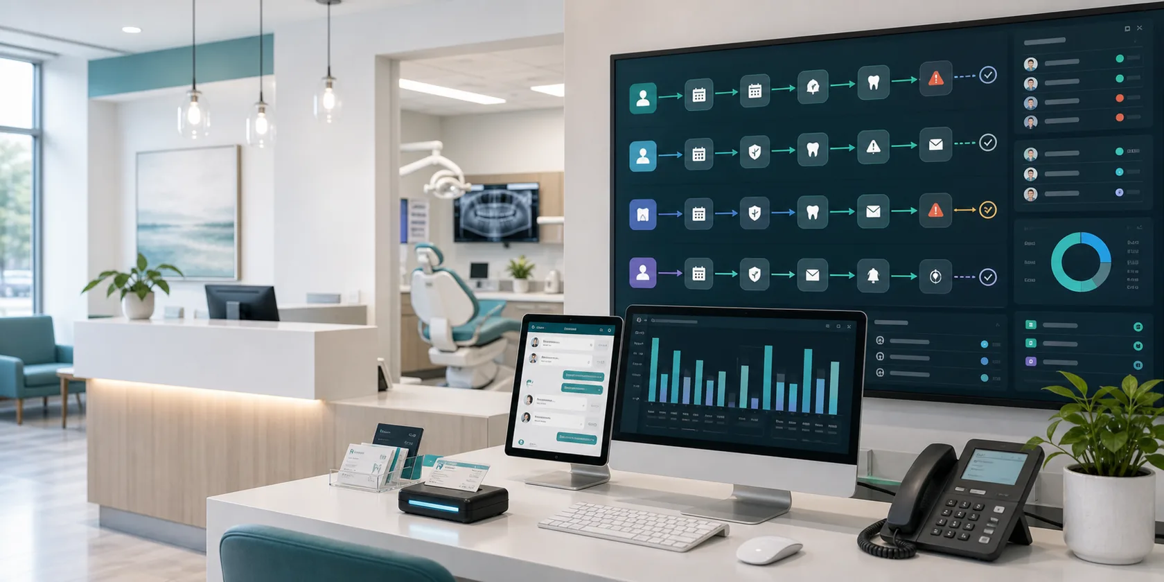 Dental Practices AI Automation Case Study visual for dental practices case playbook