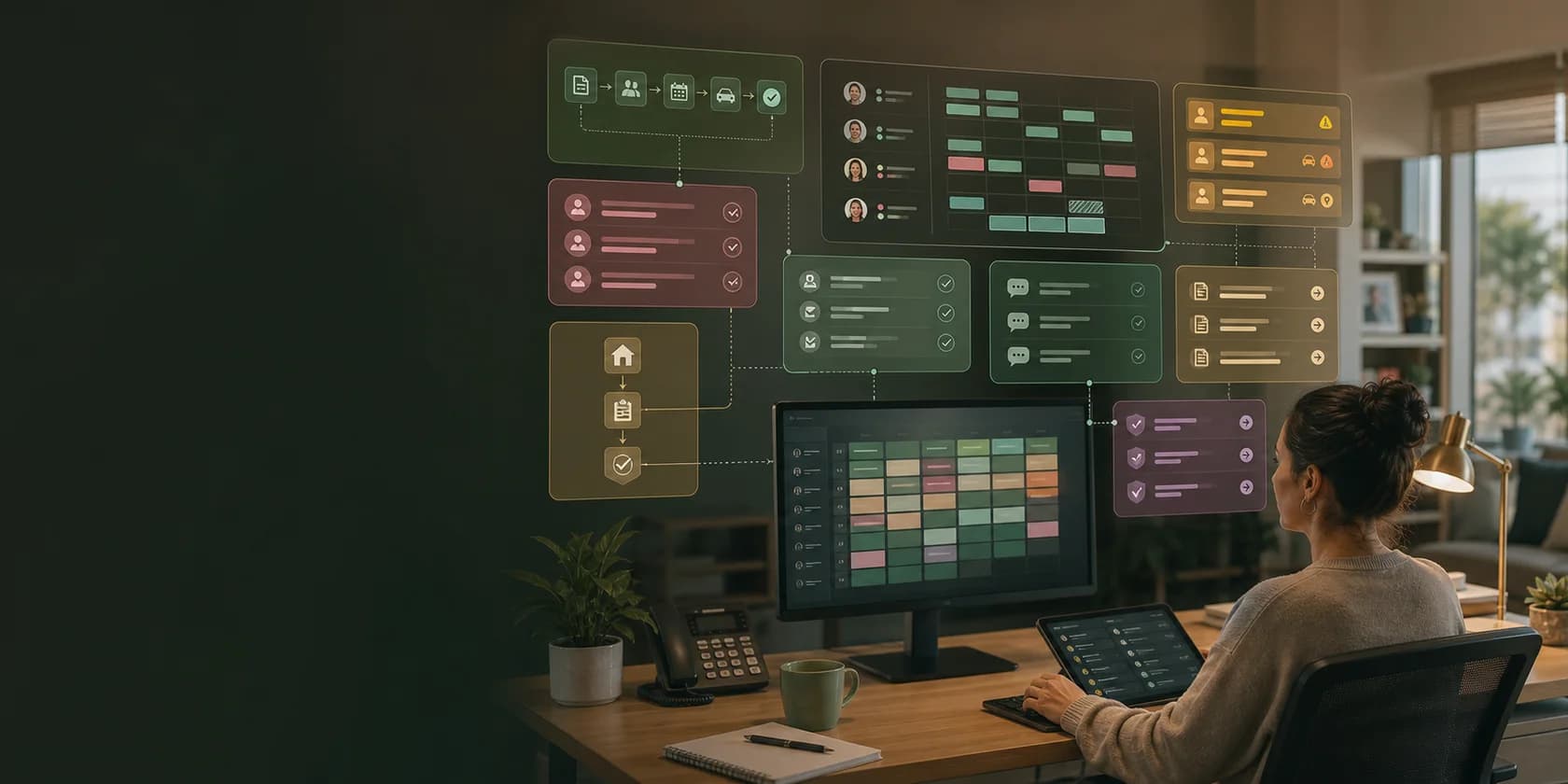 Home Care AI Automation Case Study visual for home care case playbook