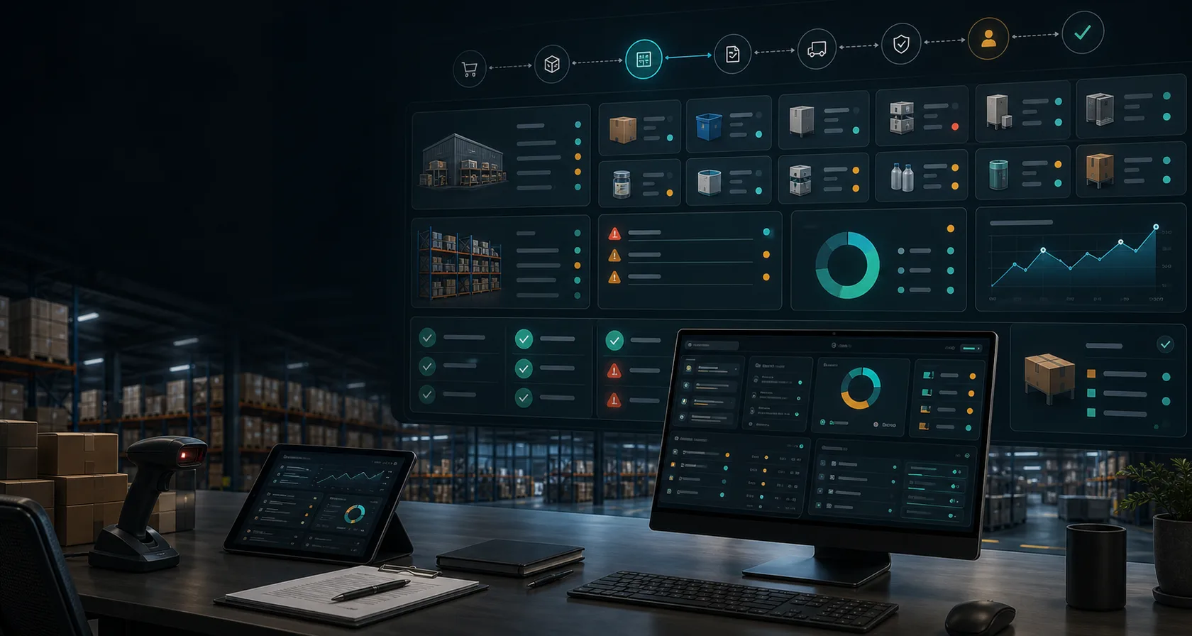 AI Inventory Automation Services visual for ai automation service