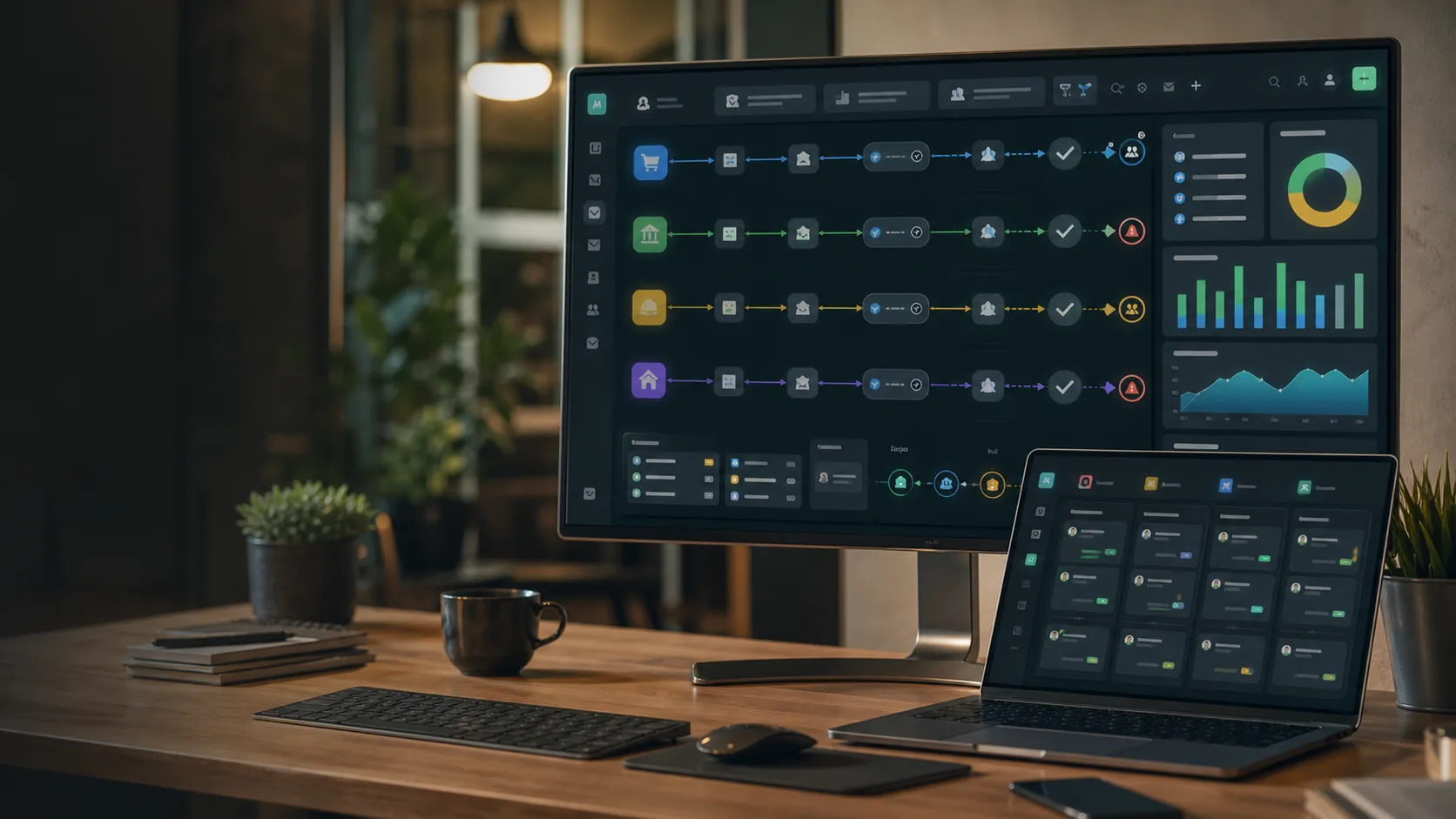 AI Marketing Automation Services visual for ai automation service