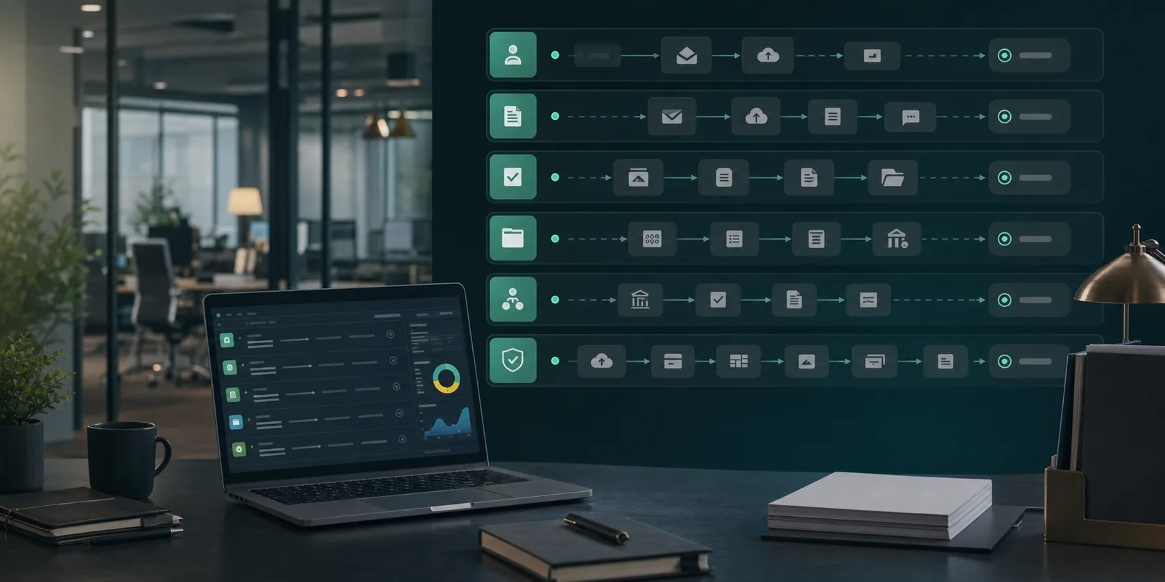 Mortgage Brokers AI Automation Case Study visual for mortgage brokers case playbook