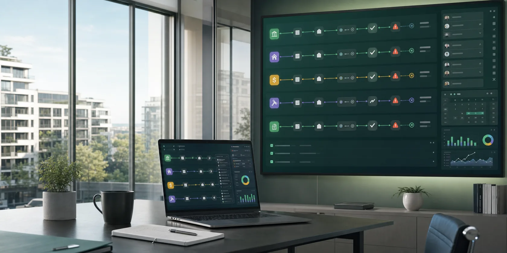 Property Management AI Automation Case Study visual for property management case playbook