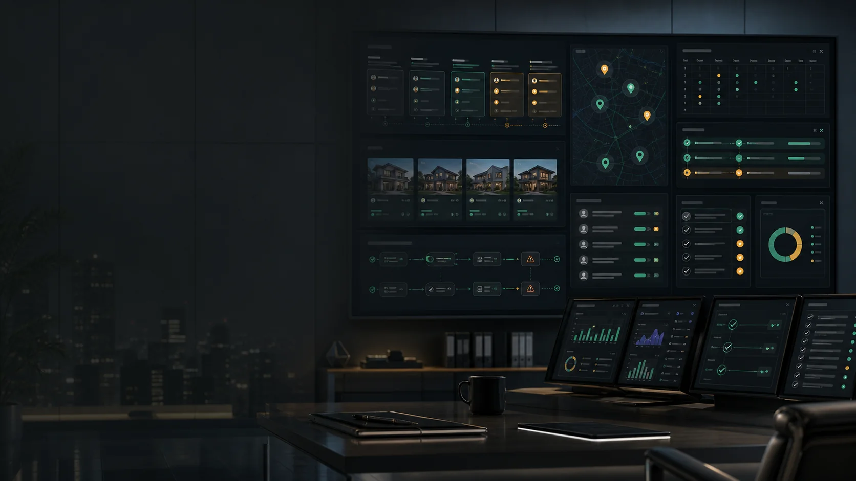 Real Estate AI Automation Case Study visual for real estate case playbook