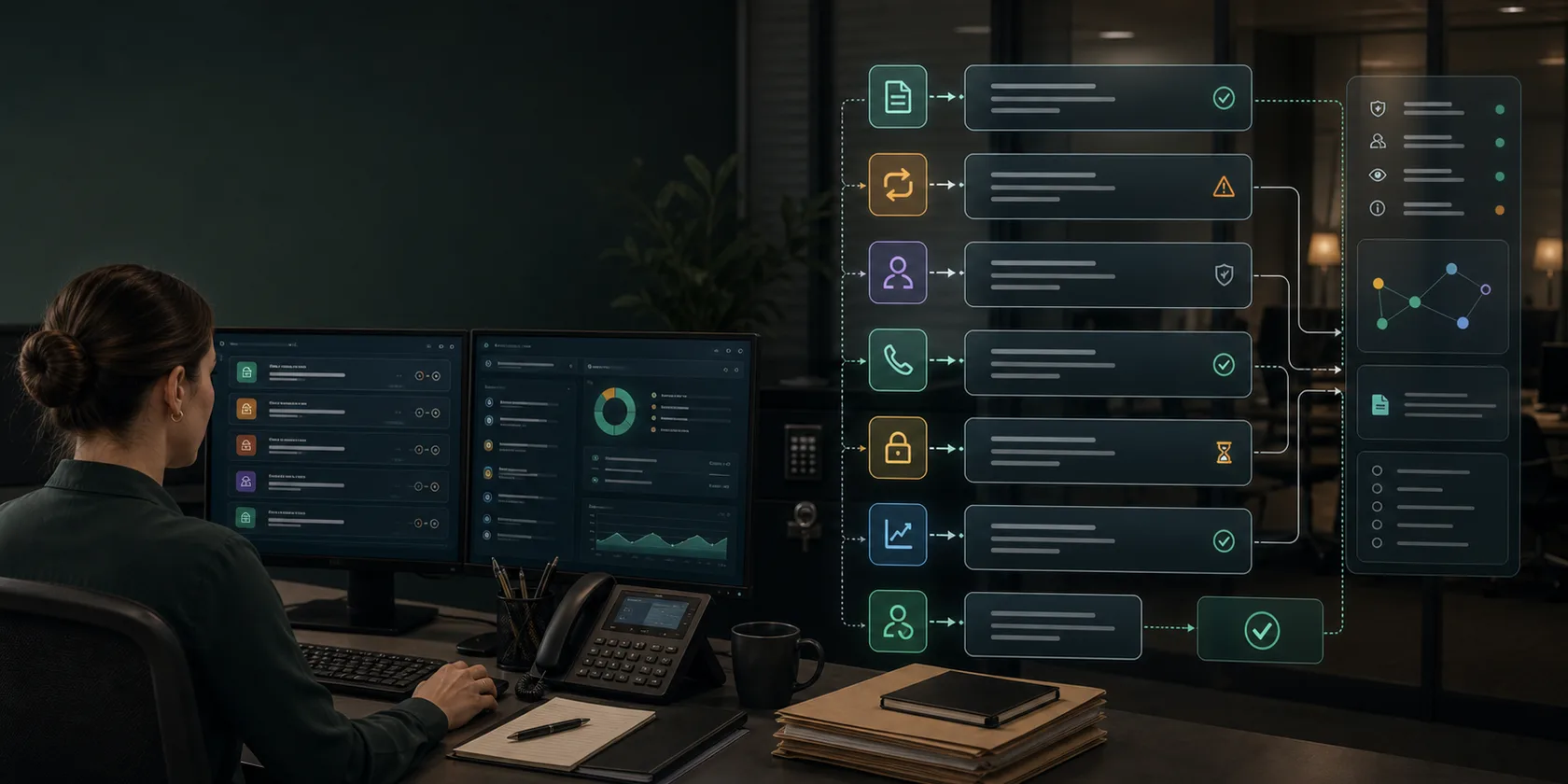 AI Approval Workflow Automation Services visual for ai automation service