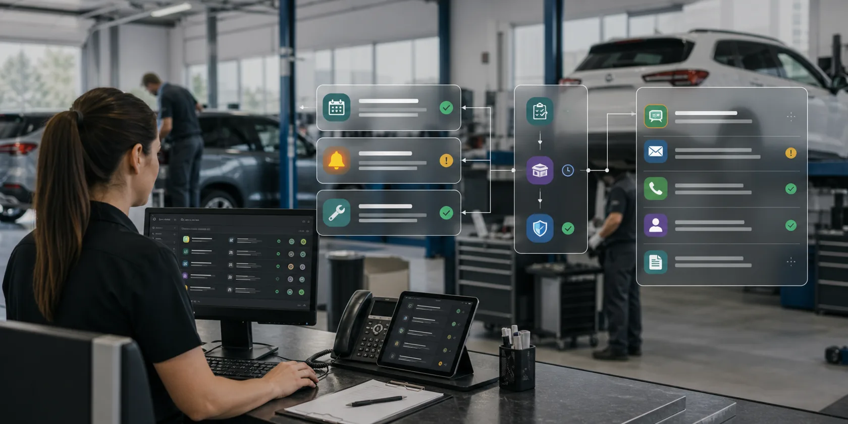 AI Appointment Scheduling Automation Services visual for ai automation service