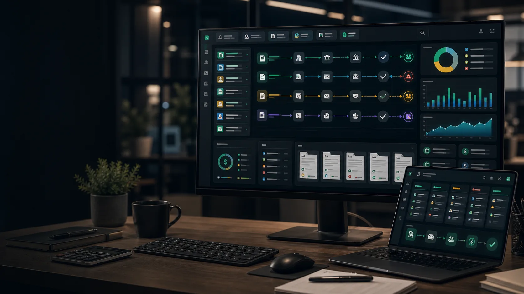 AI Billing Automation Services visual for ai automation service
