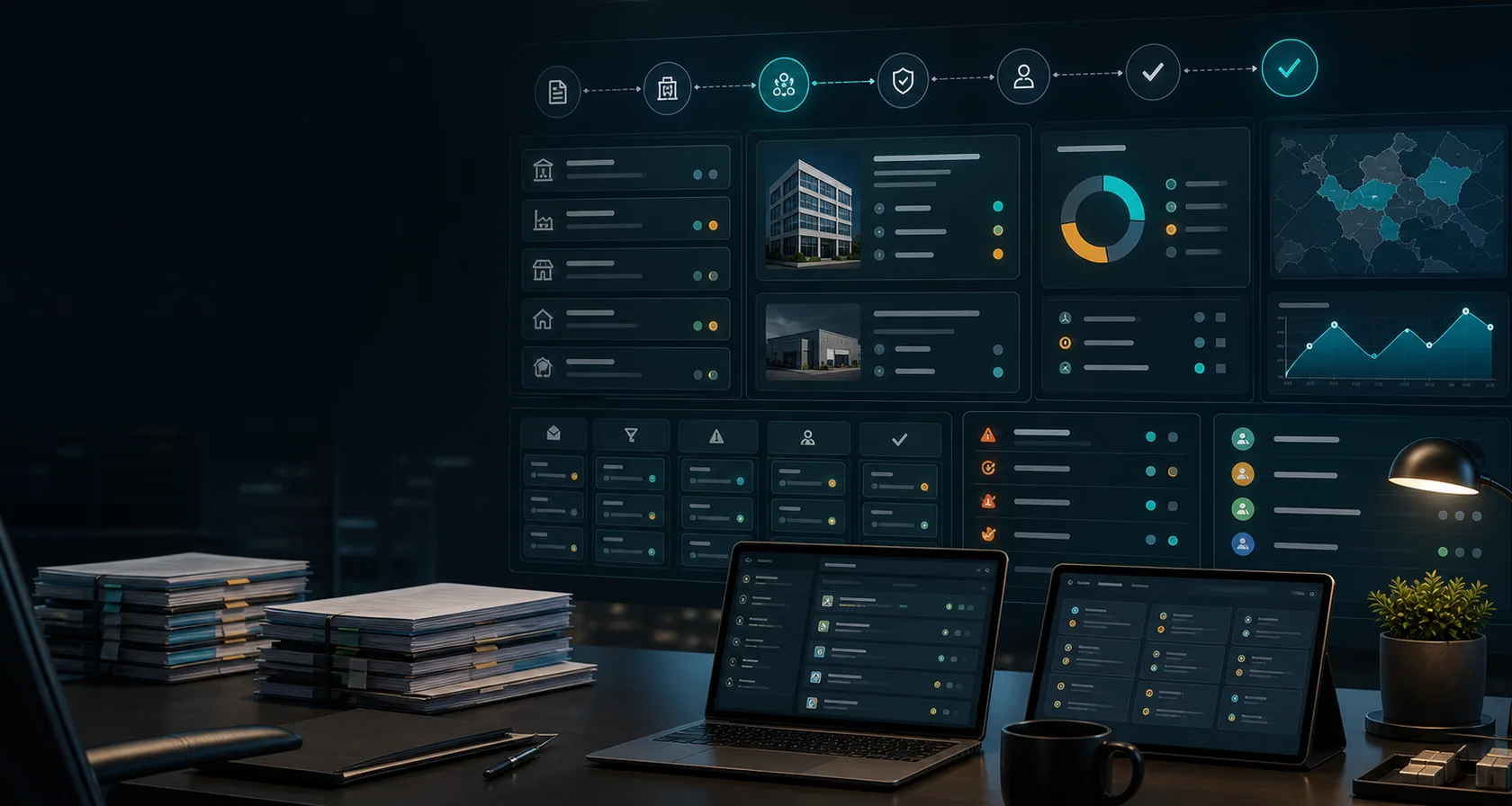 AI Underwriting Automation Services visual for ai automation service